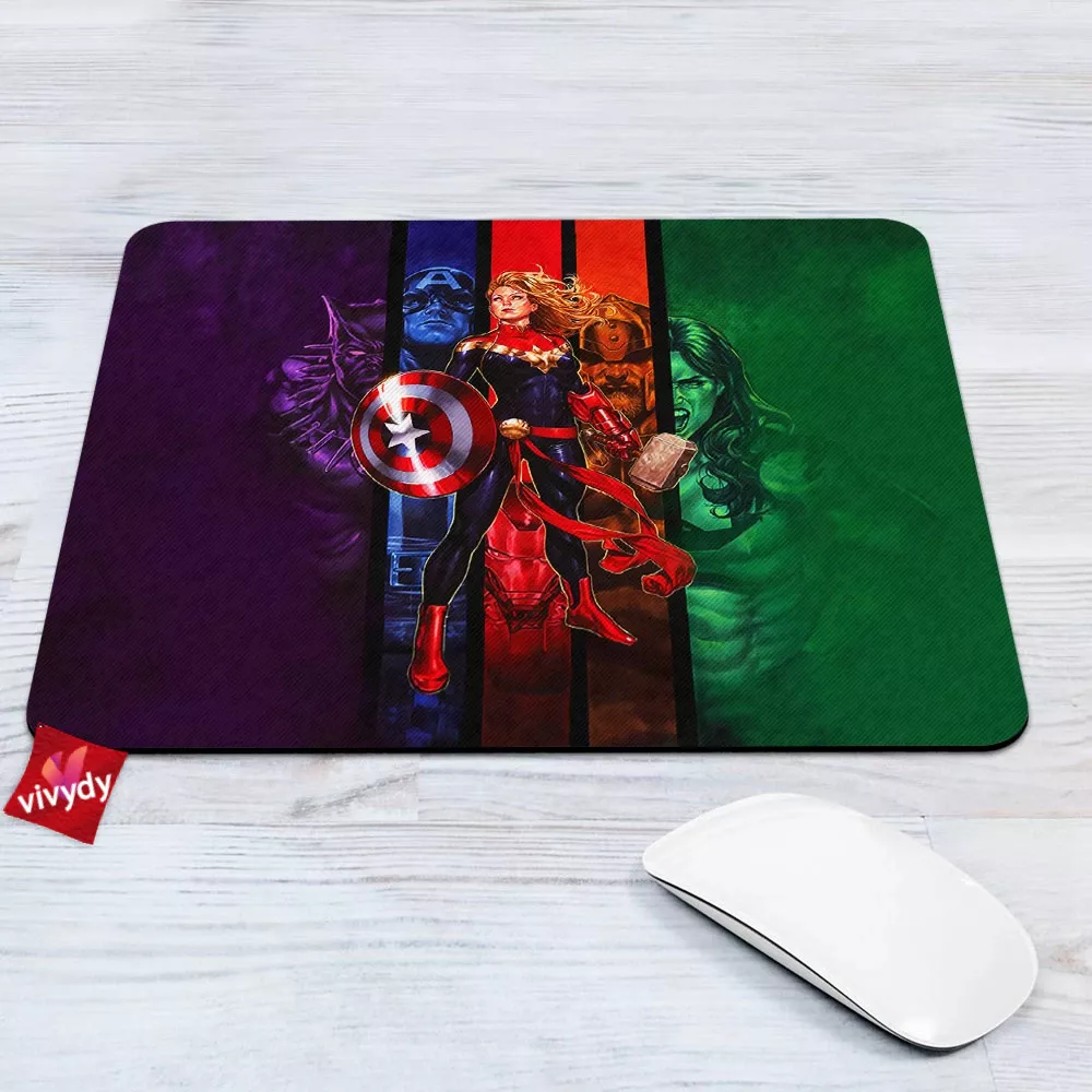 Captain Comic Mouse Pad