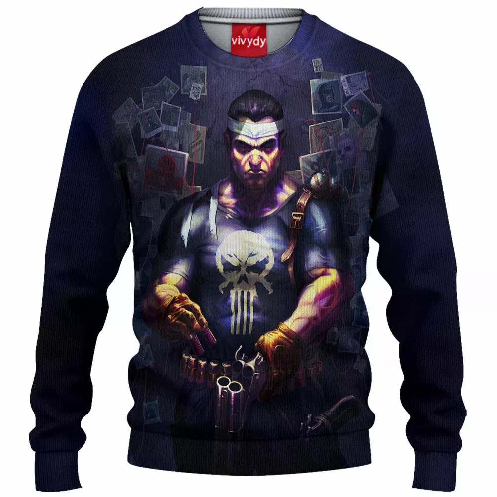 Punisher Knitted Sweater