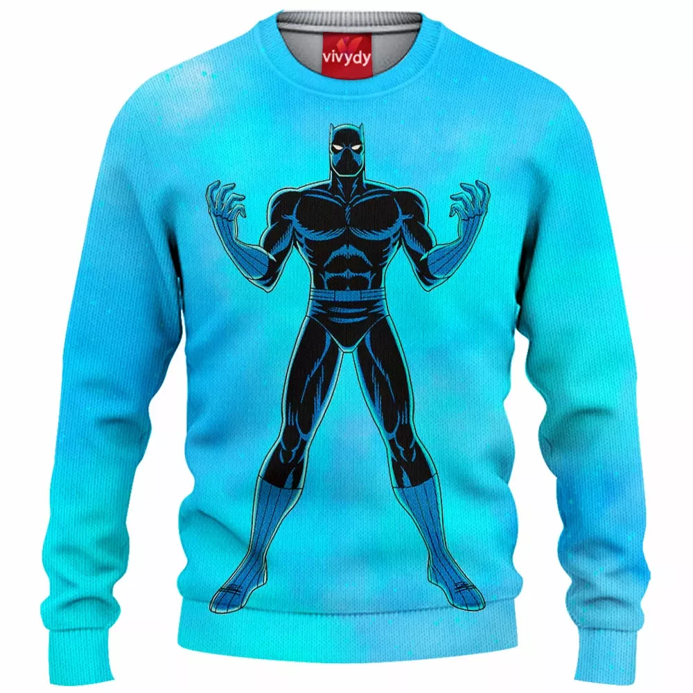 Black Panther Knitted Sweater