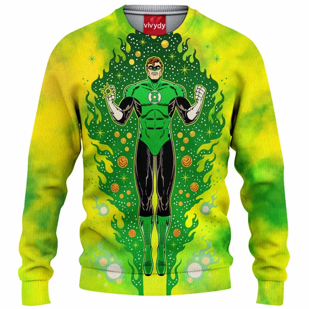 Green Lantern Knitted Sweater