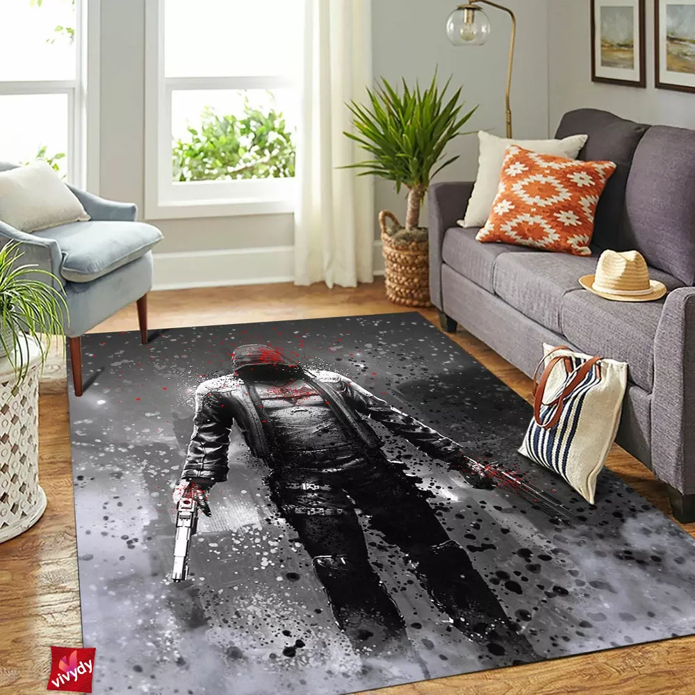 Red Hood Rectangle Rug