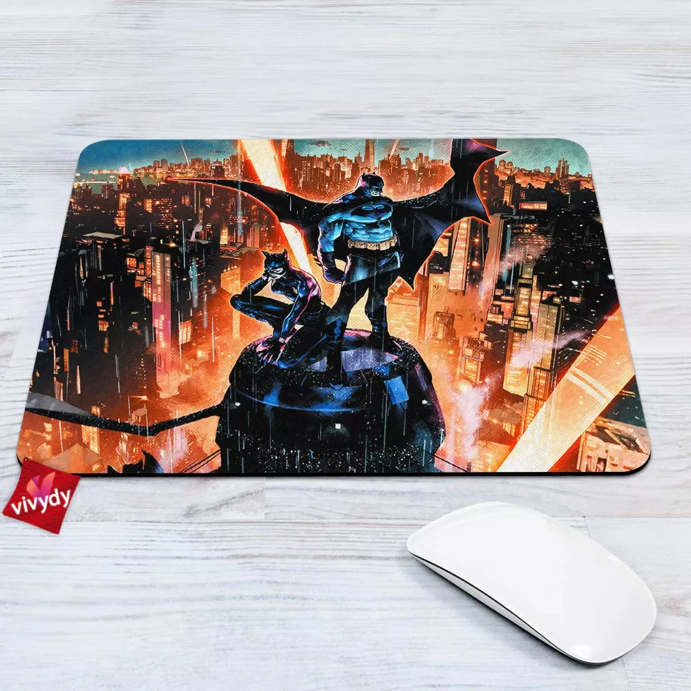 Batman Catwoman Mouse Pad