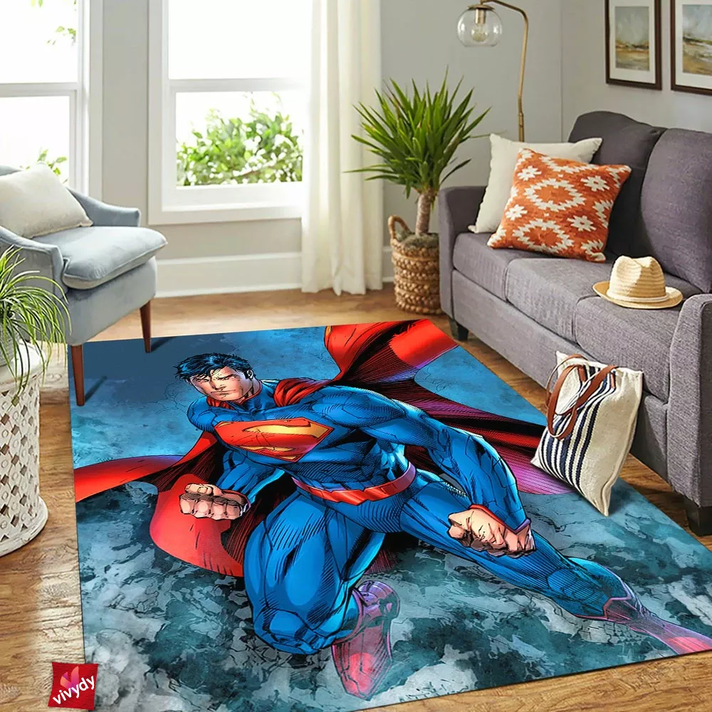 Superman Rectangle Rug