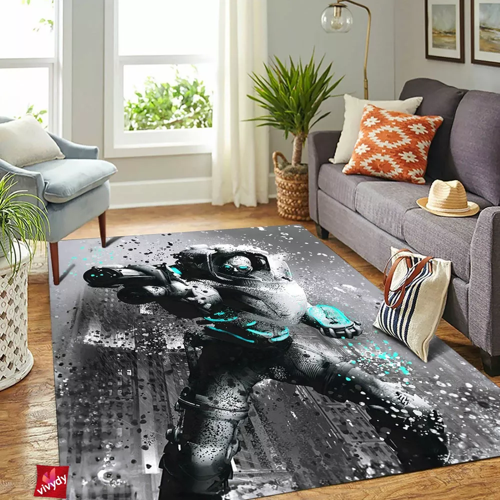 Freeze Comic Rectangle Rug