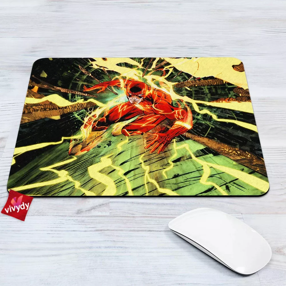 The Flash Comic Mouse Pad