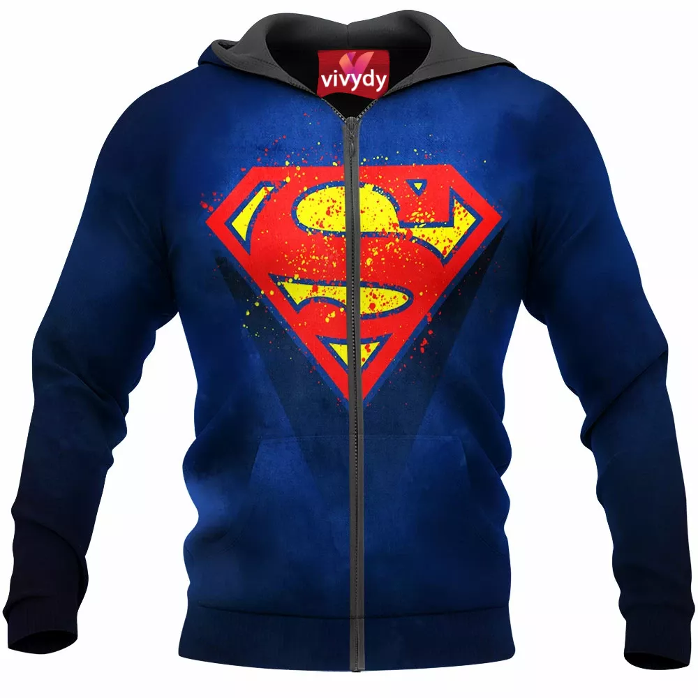 Superman Zip Hoodie