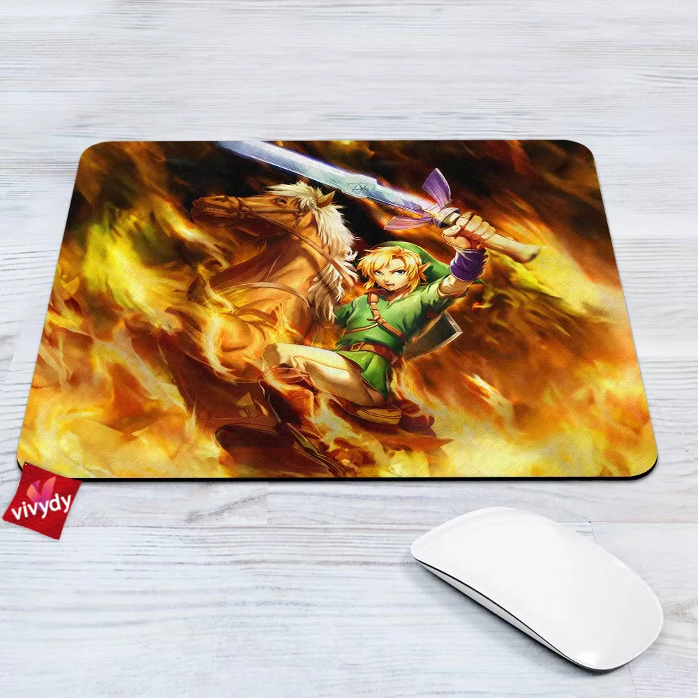 Link Legend Of Zelda Mouse Pad