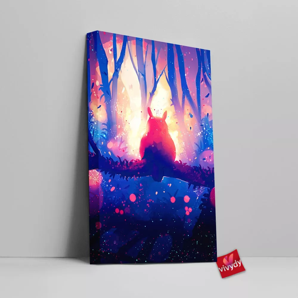 Totoro Canvas Wall Art