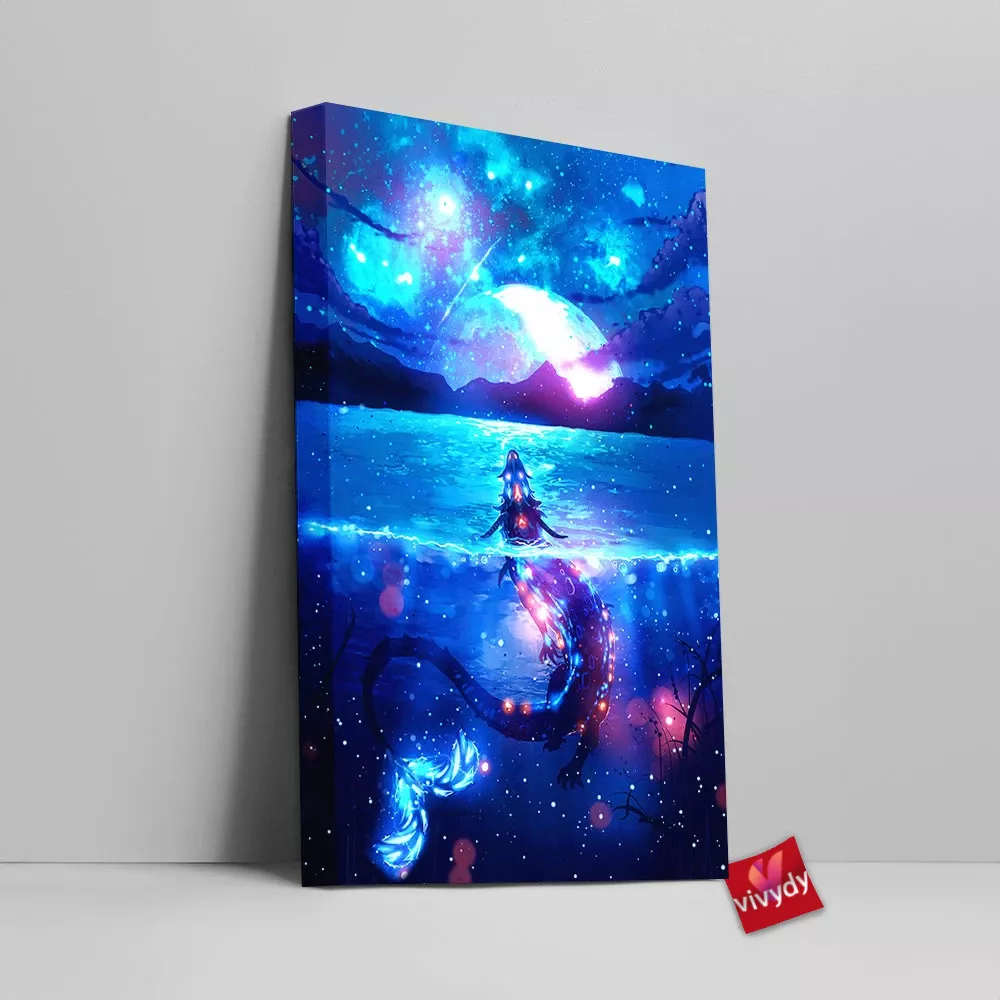 Light In The Darkness Canvas Wall Art