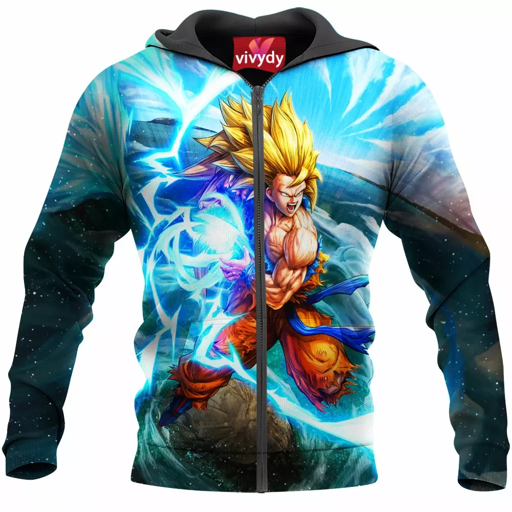 Son Goku Zip Hoodie