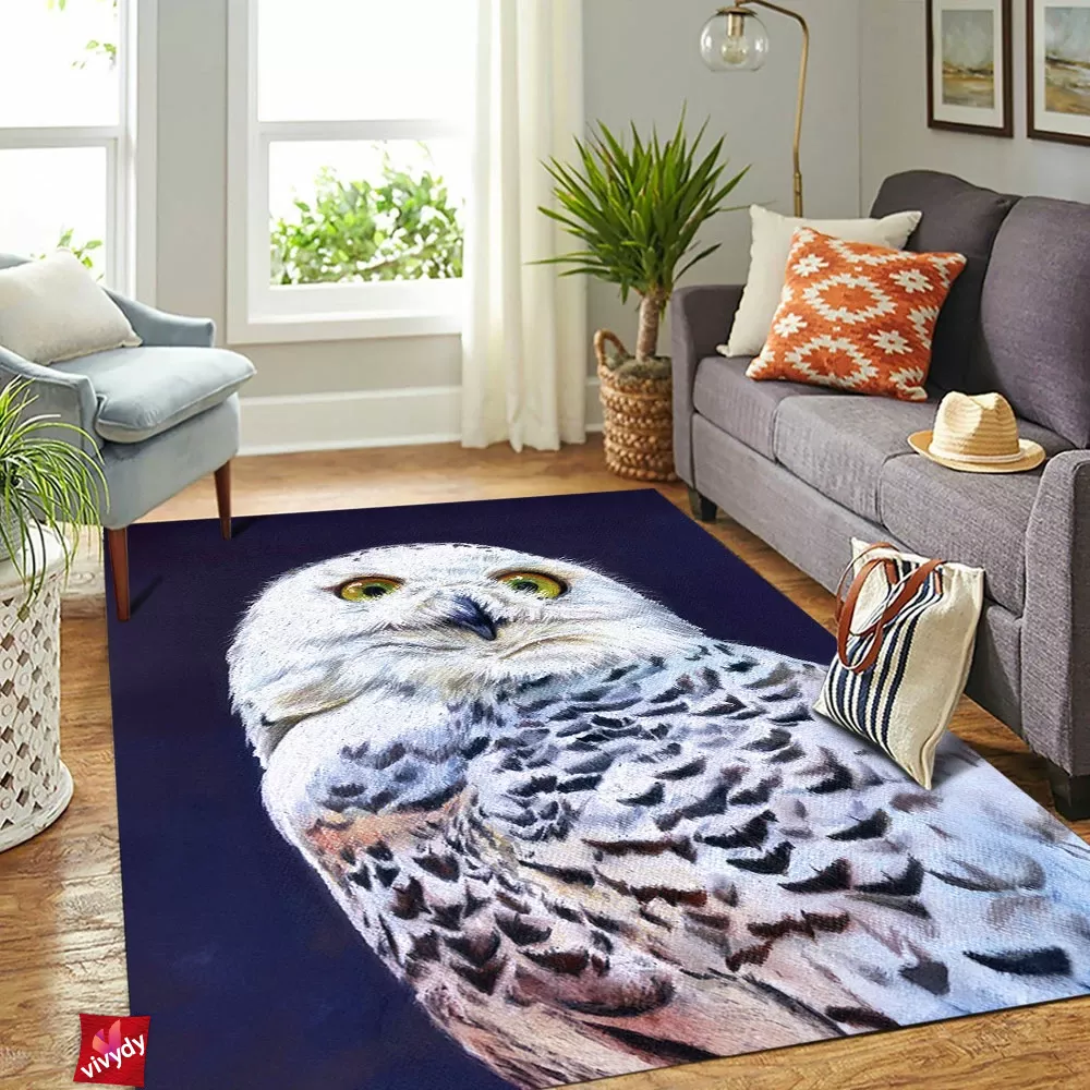 Owl Rectangle Rug