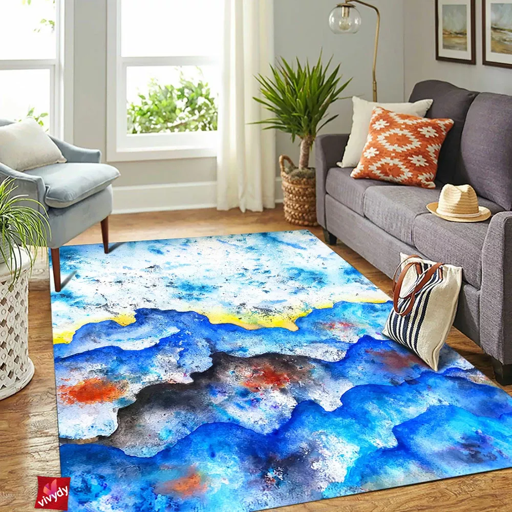 Blue Mountains Rectangle Rug