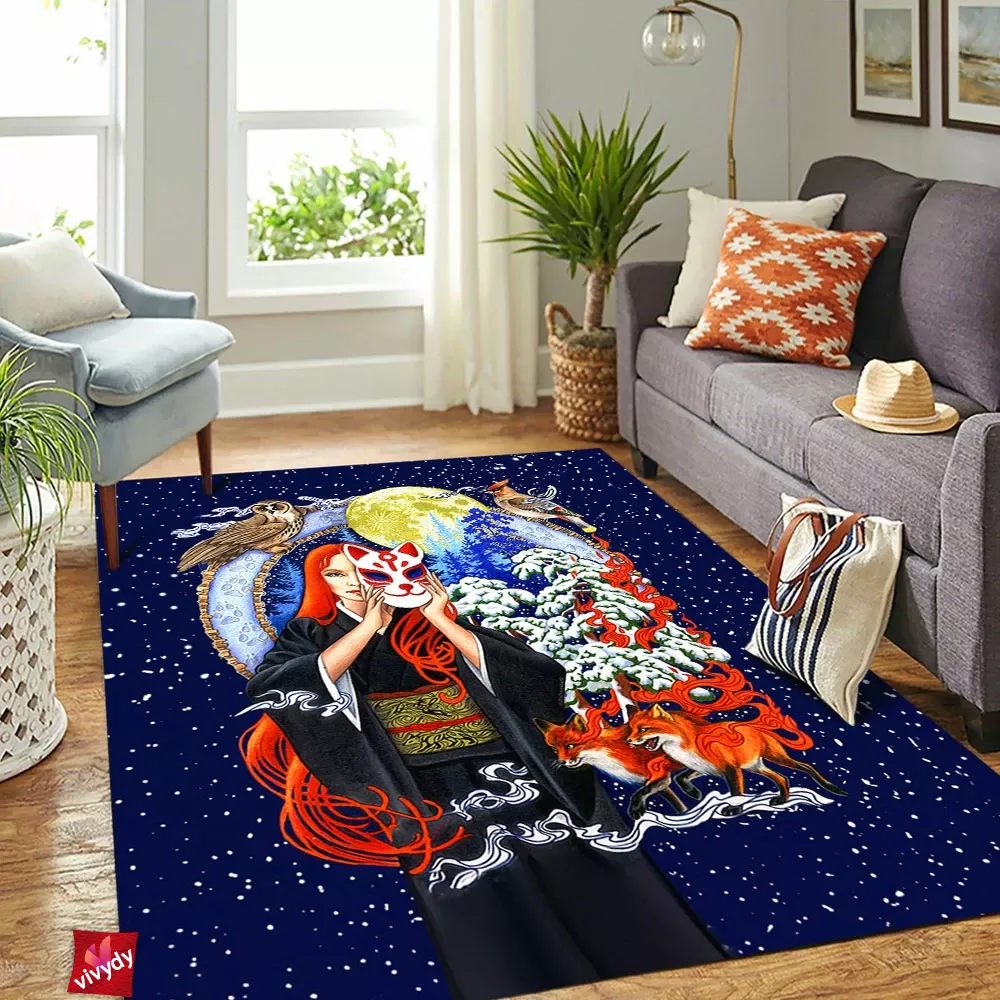 Kitsune Rectangle Rug