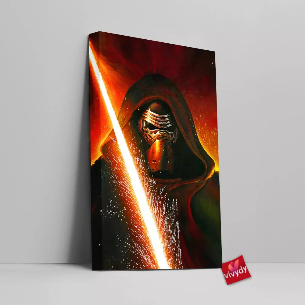 Kylo Ren Canvas Wall Art