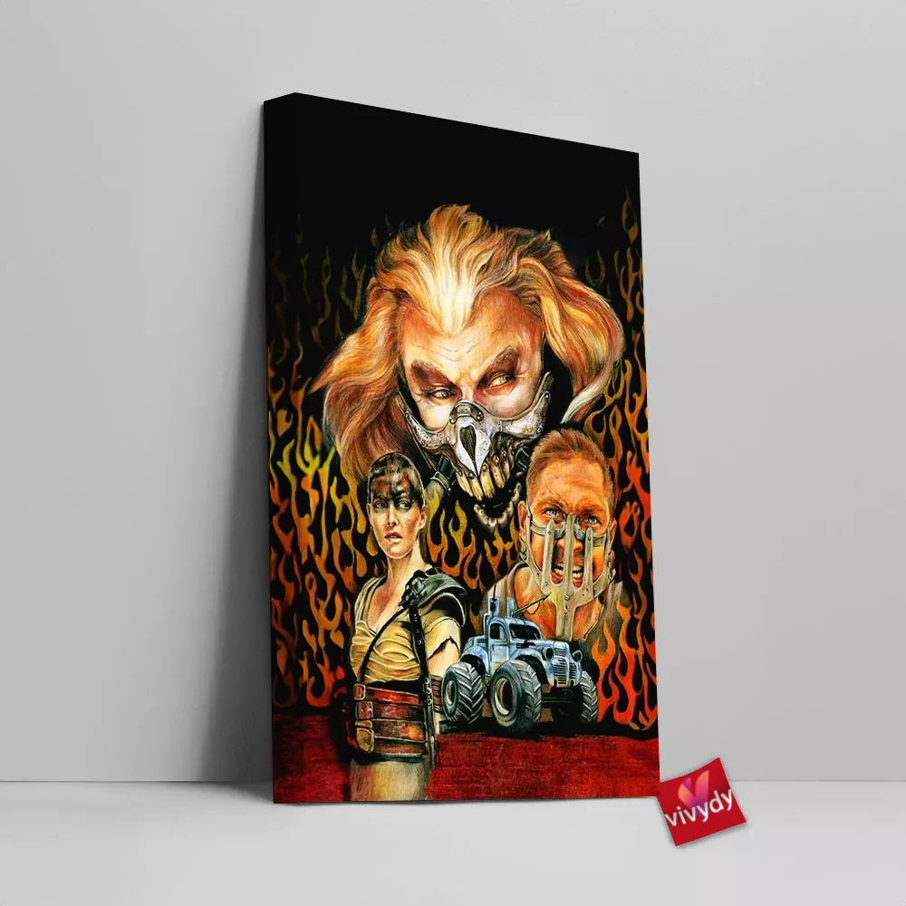 Mad Max Fury Road Canvas Wall Art