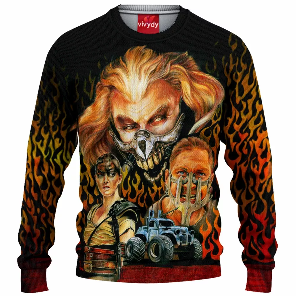 Mad Max Fury Road Knitted Sweater