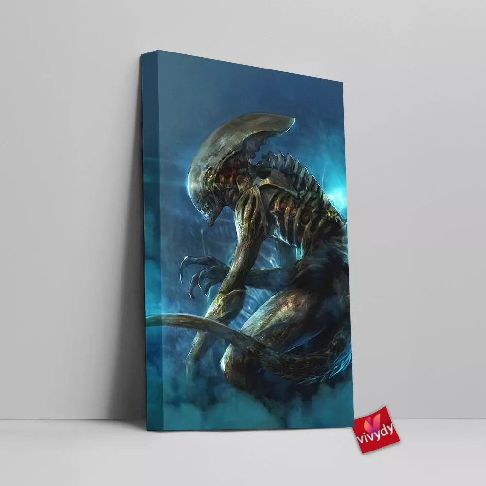 Alien Canvas Wall Art