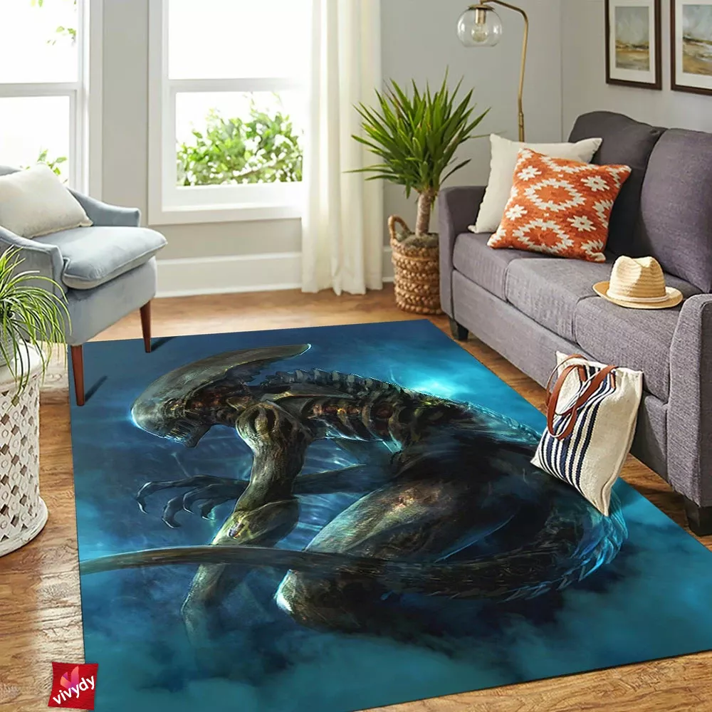 Alien Rectangle Rug