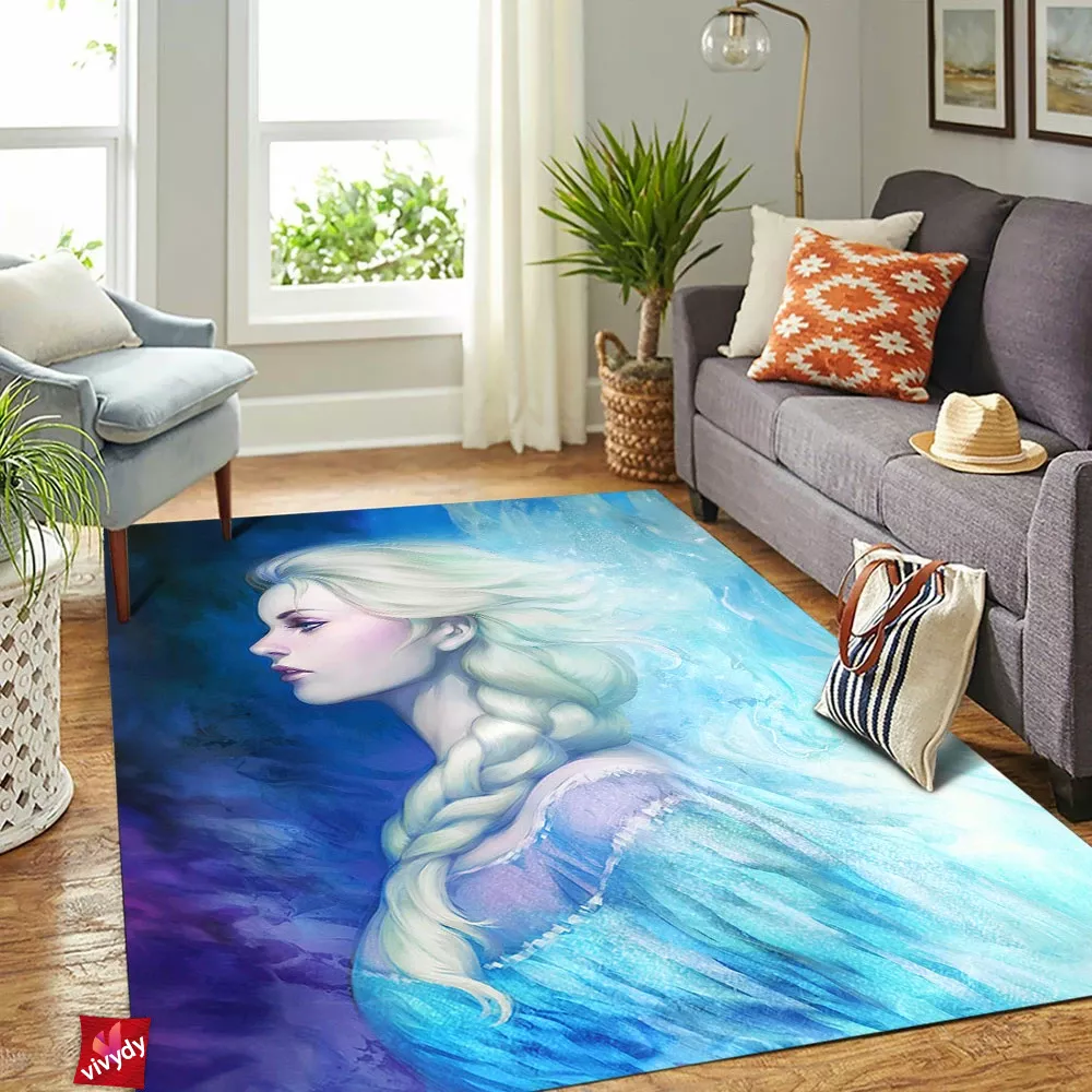 Frozen Queen Elsa Rectangle Rug