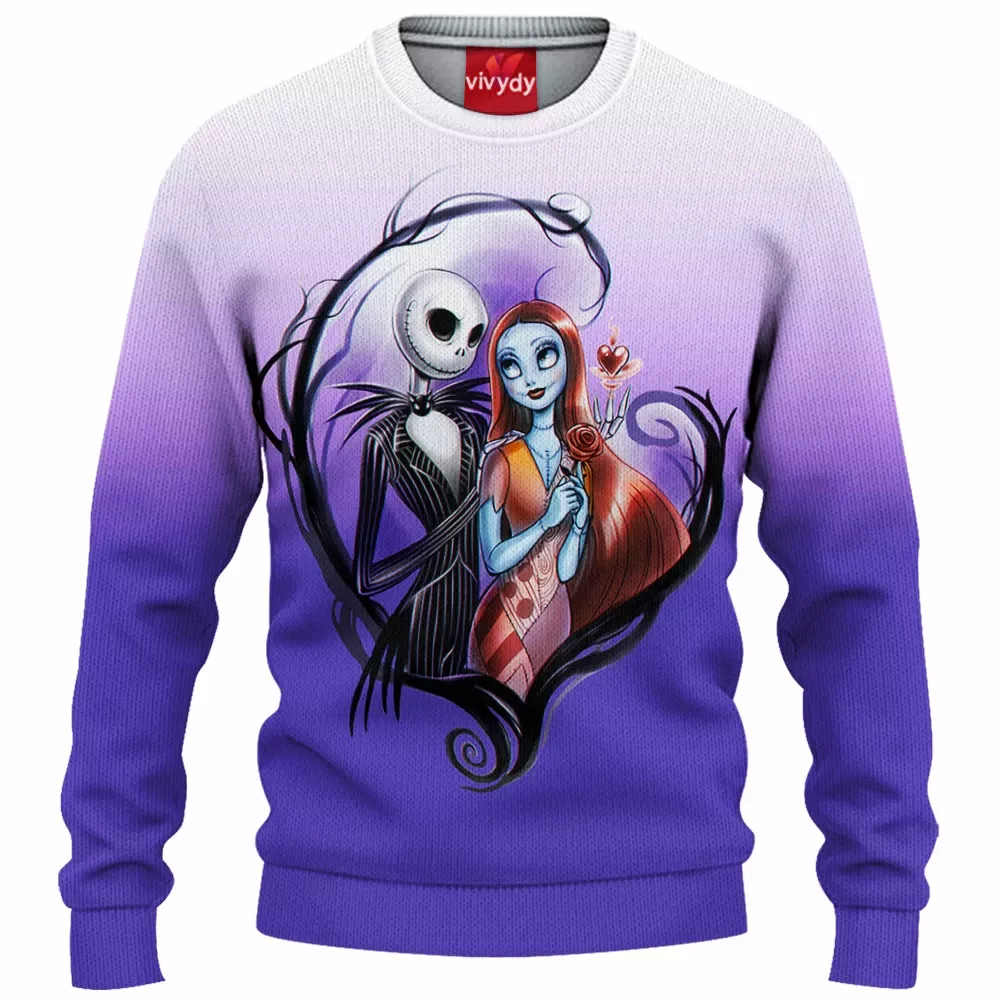 Jack And Sally Knitted Sweater