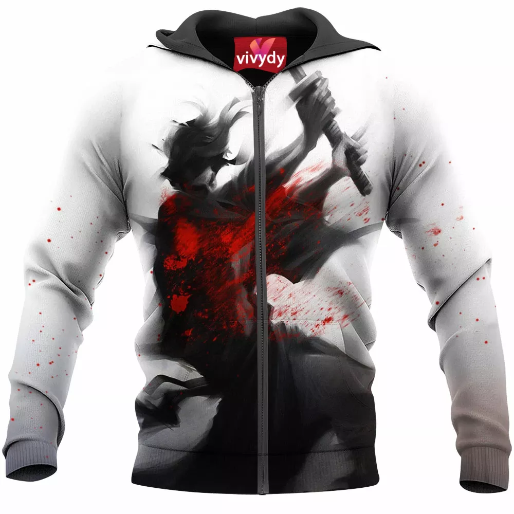 Slasher Samurai Zip Hoodie