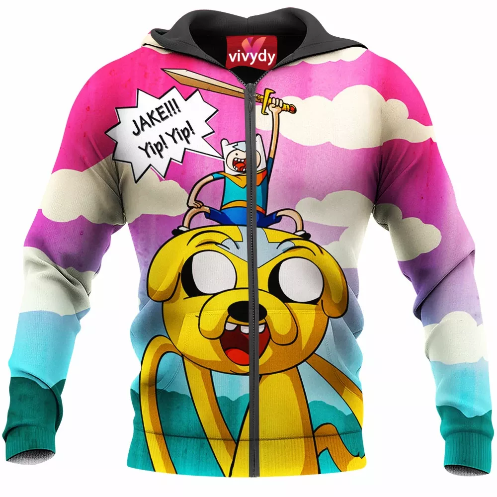 Adventure Time Zip Hoodie