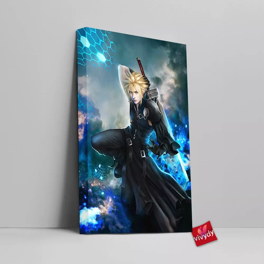 Cloud Strife Canvas Wall Art