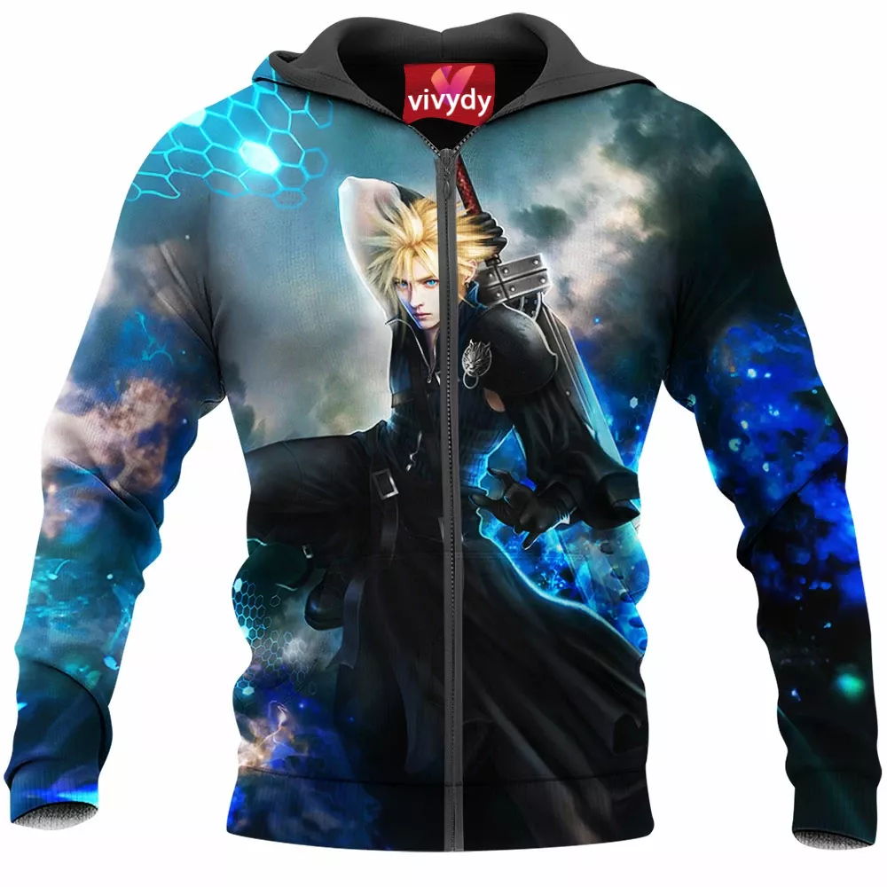 Cloud Strife Zip Hoodie