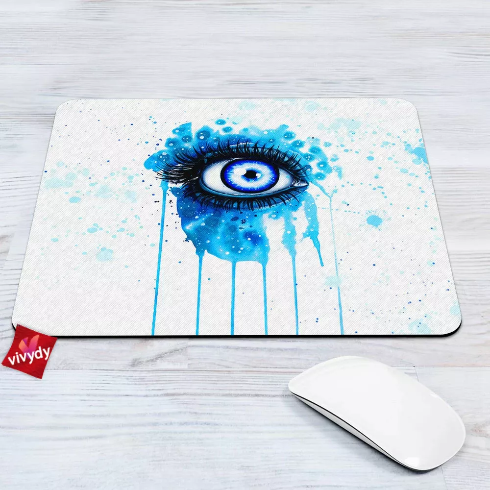 Never Ending Snow Mouse Pad