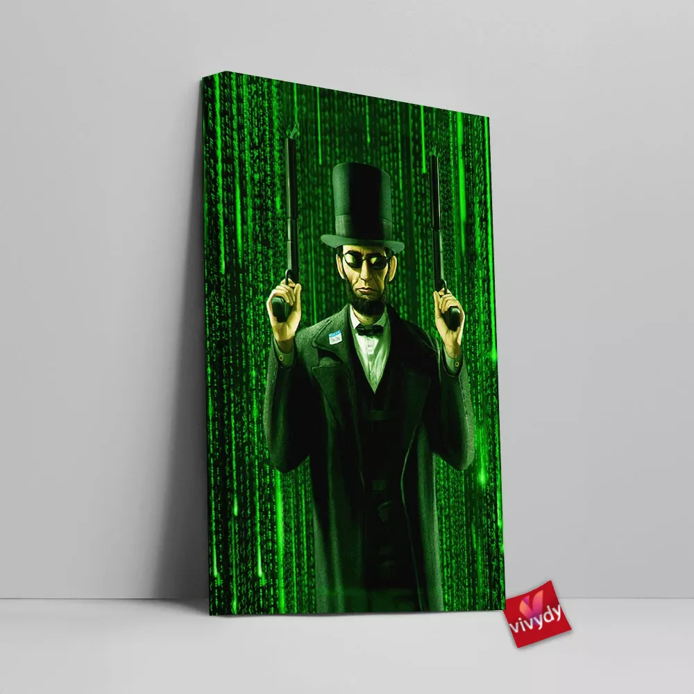 Abe Lincoln Reloaded Canvas Wall Art