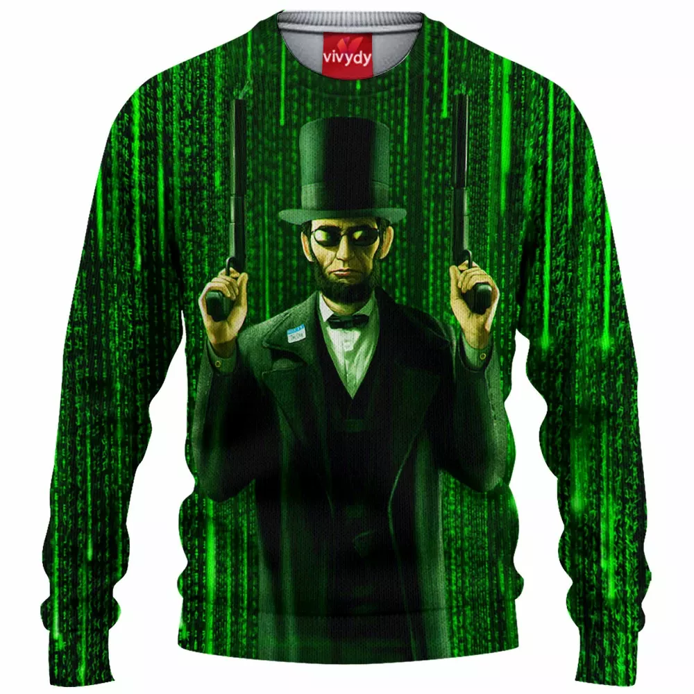 Abe Lincoln Reloaded Knitted Sweater