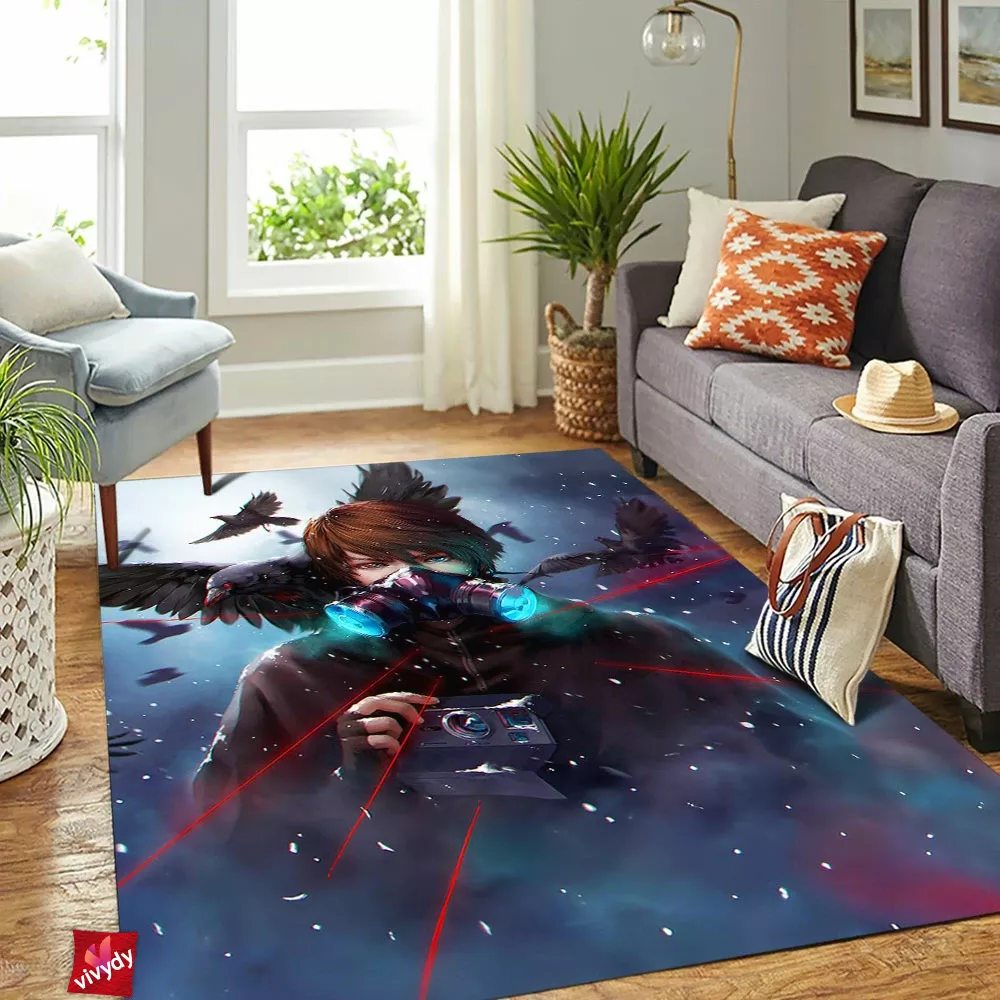 Anime Boy Rectangle Rug