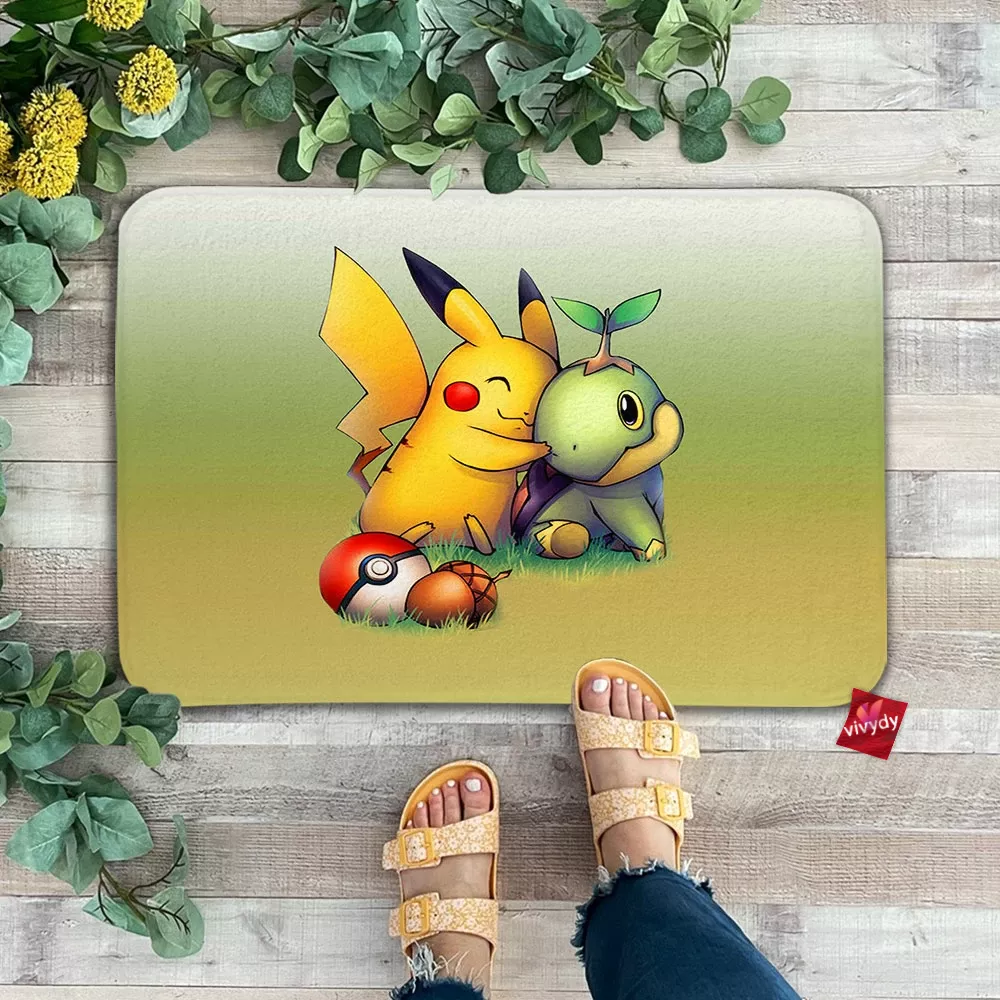 Pikachu Turtwig Doormat