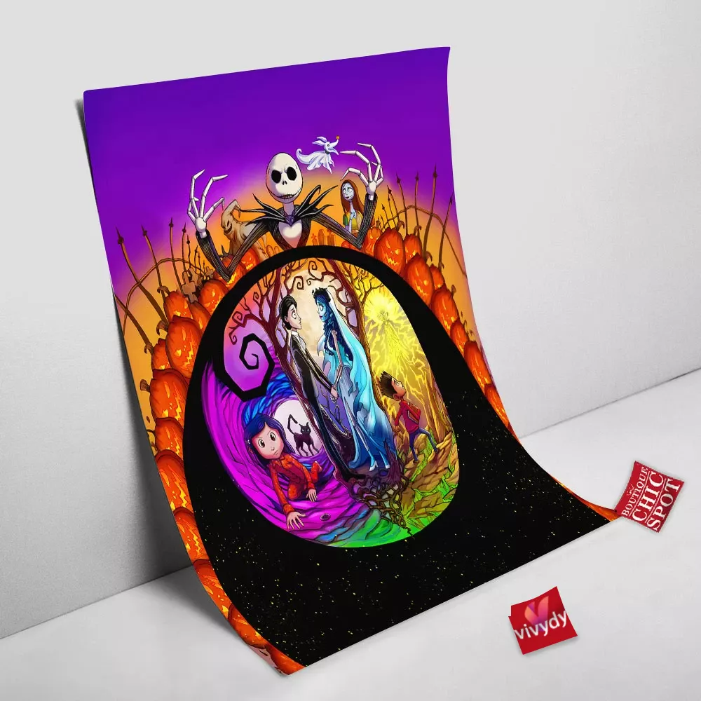 Nightmares Before Christmas Canvas Wall Art