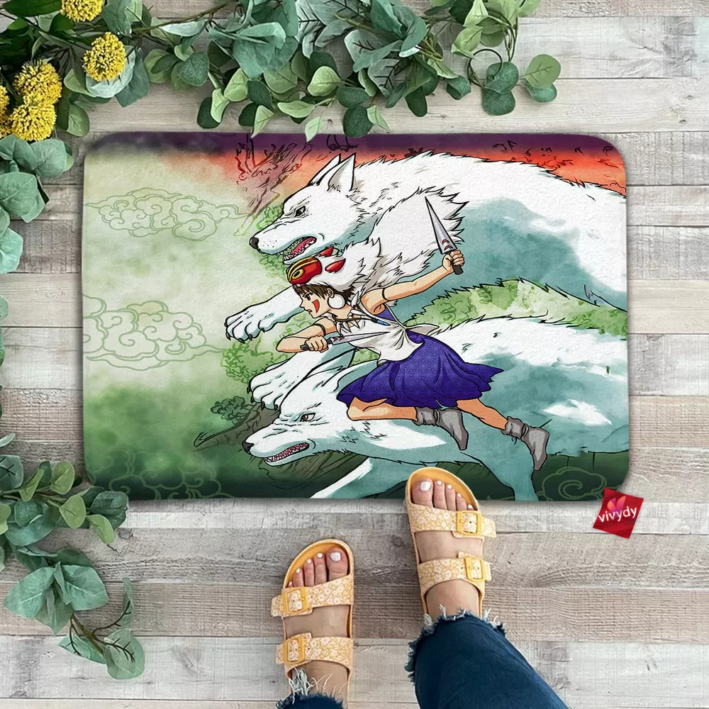 Ghibli Mononoke Hime Doormat