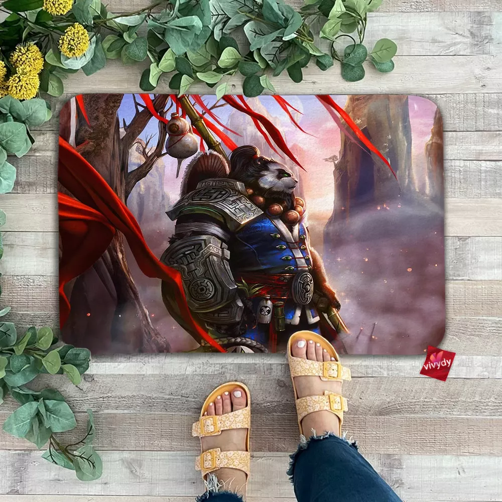 Pandaren Warcraft Doormat