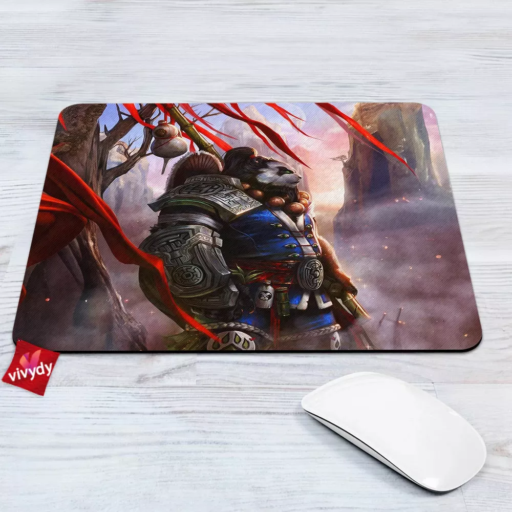 Pandaren Warcraft Mouse Pad