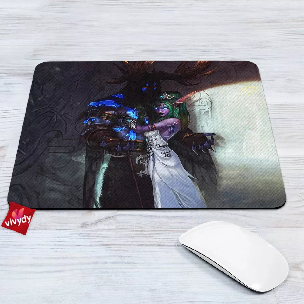 Tyrande And Malfurion Warcraft Mouse Pad