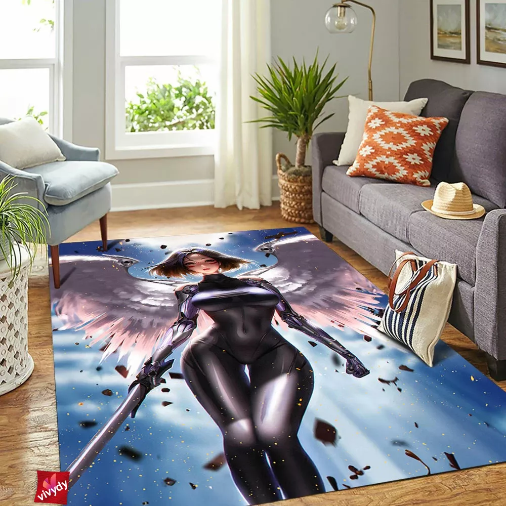 Battle Angel Alita Rectangle Rug