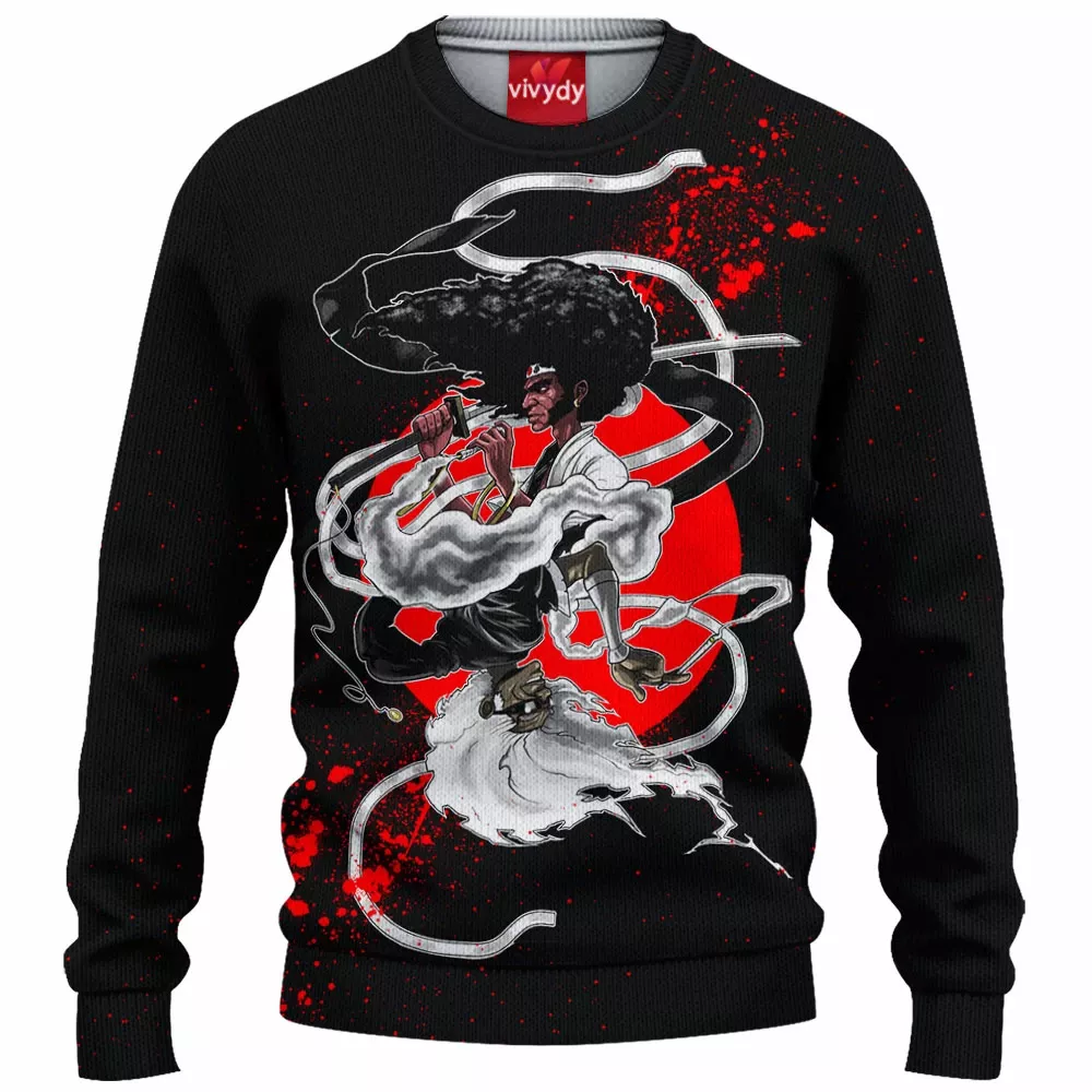 Afro Samurai Knitted Sweater