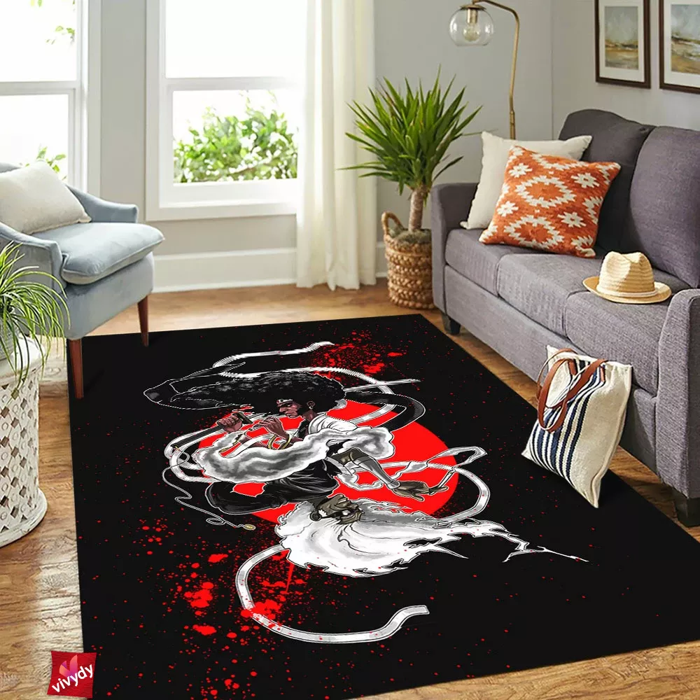 Afro Samurai Rectangle Rug