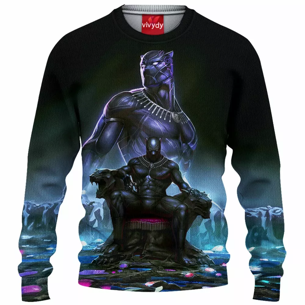 Wakanda Forever Knitted Sweater