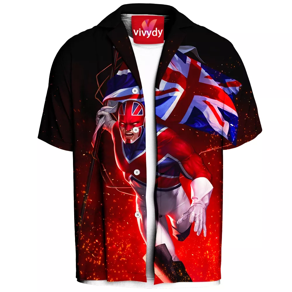 Captain Britain Hawaiian Shirt