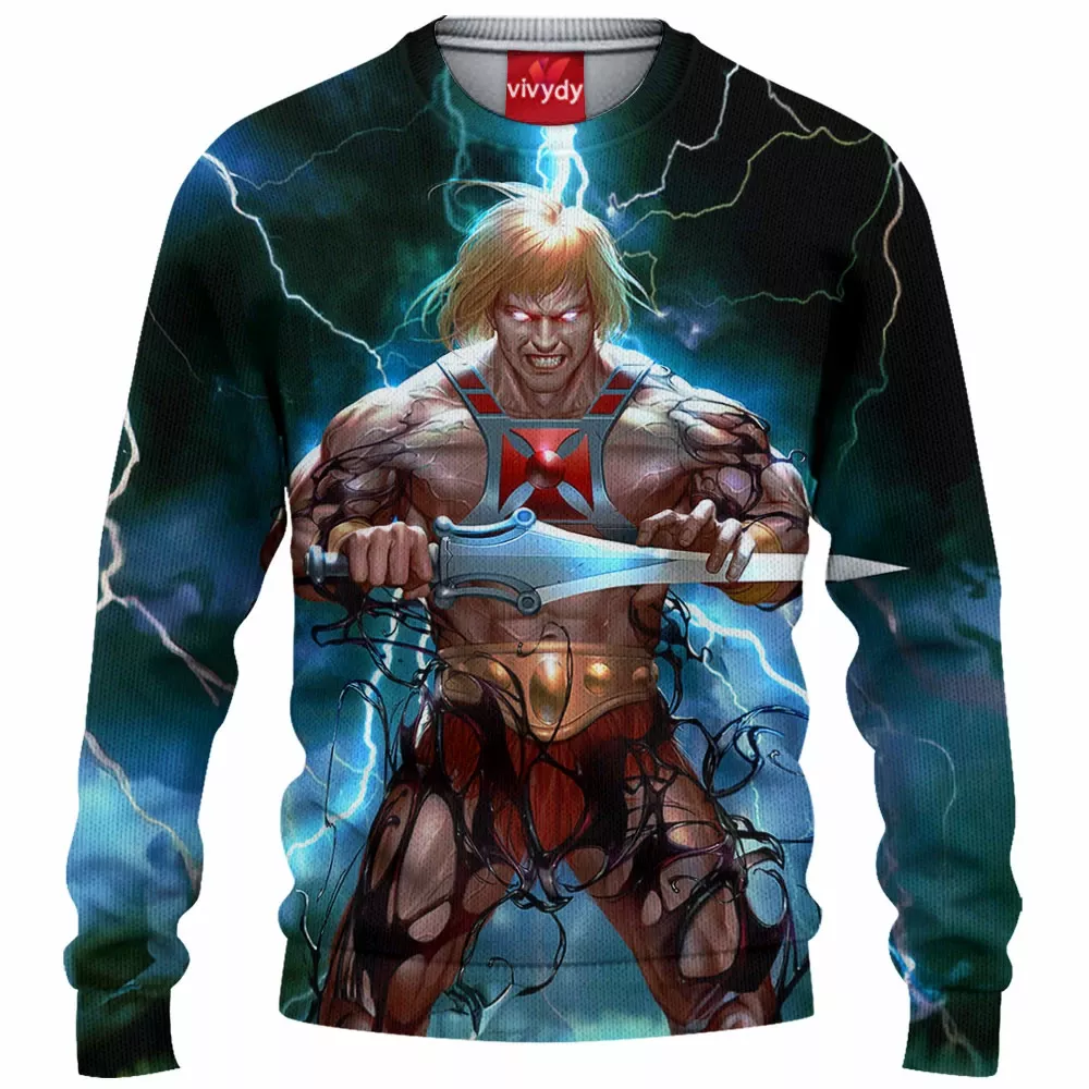 He Man And The Masters Of The Multiverse Knitted Sweater