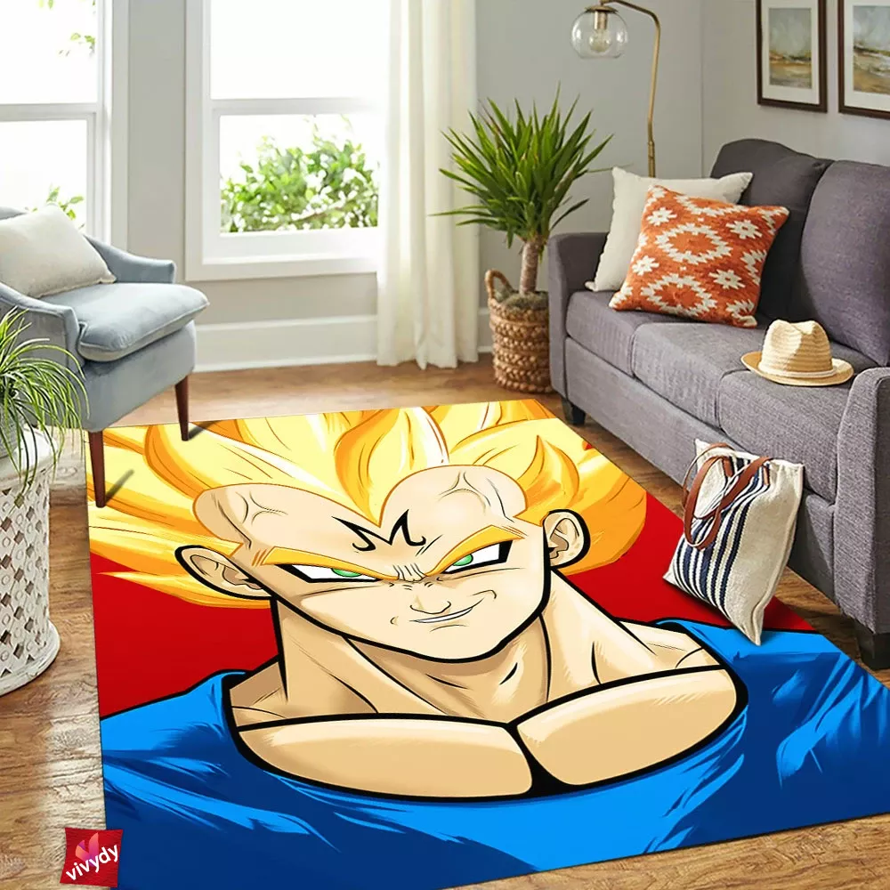 Vegeta Super Saiyan Rectangle Rug