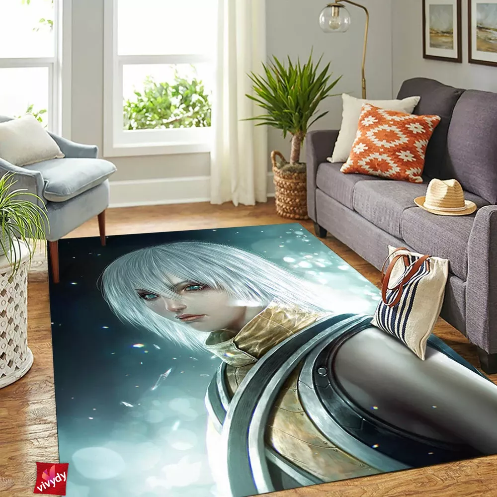 Riku Kingdom Hearts Rectangle Rug