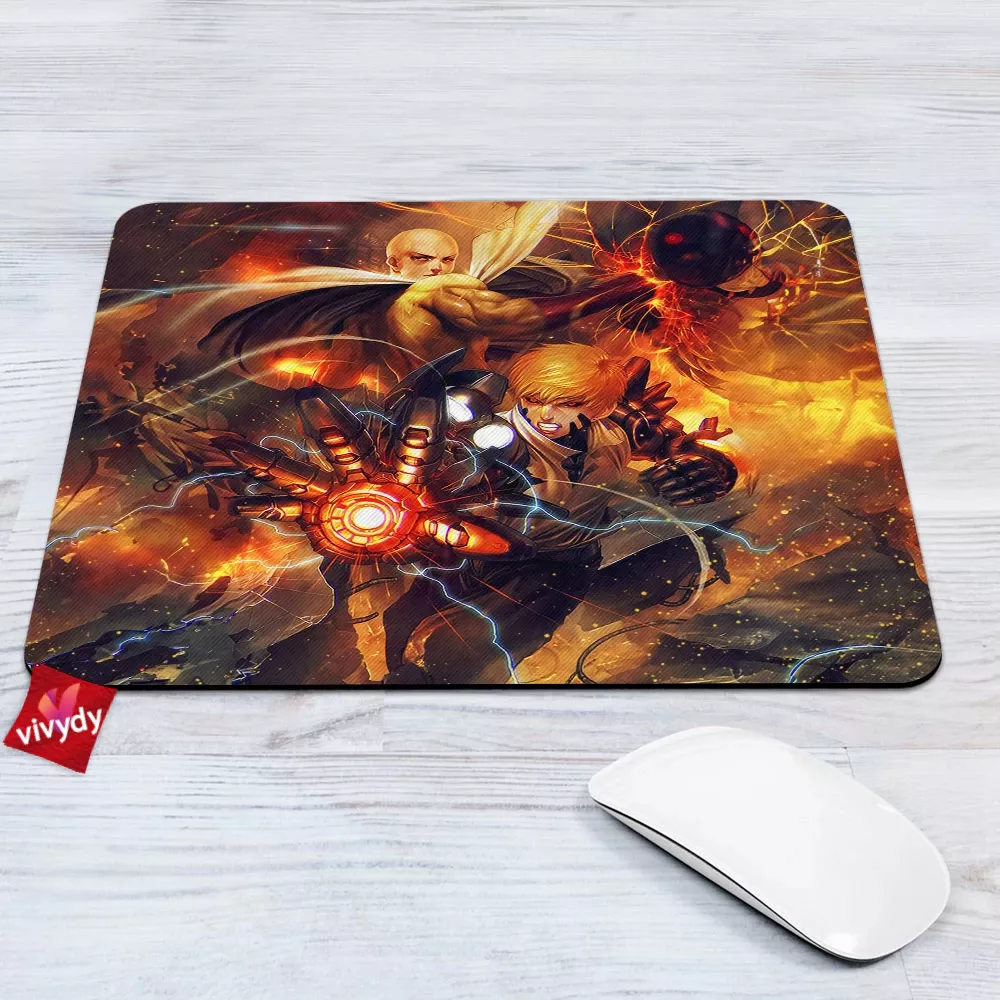 Genos Saitama Mouse Pad