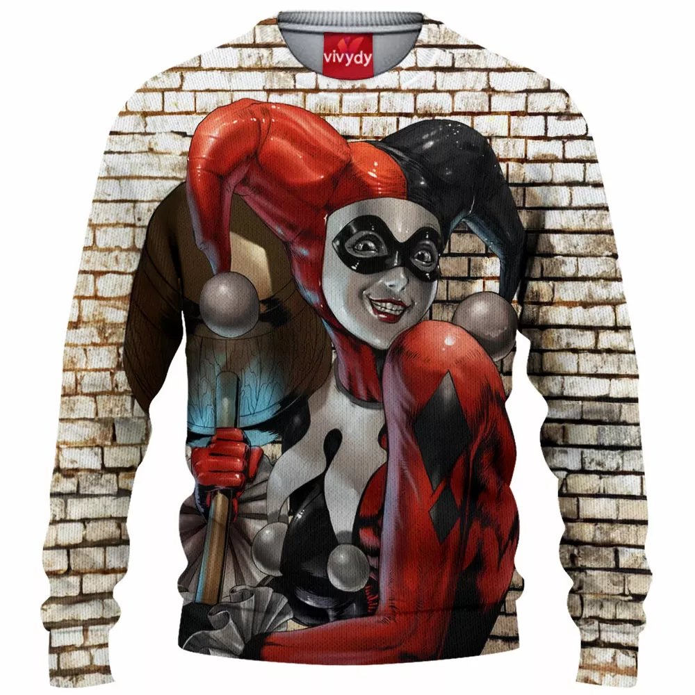 Harley Quinn Knitted Sweater