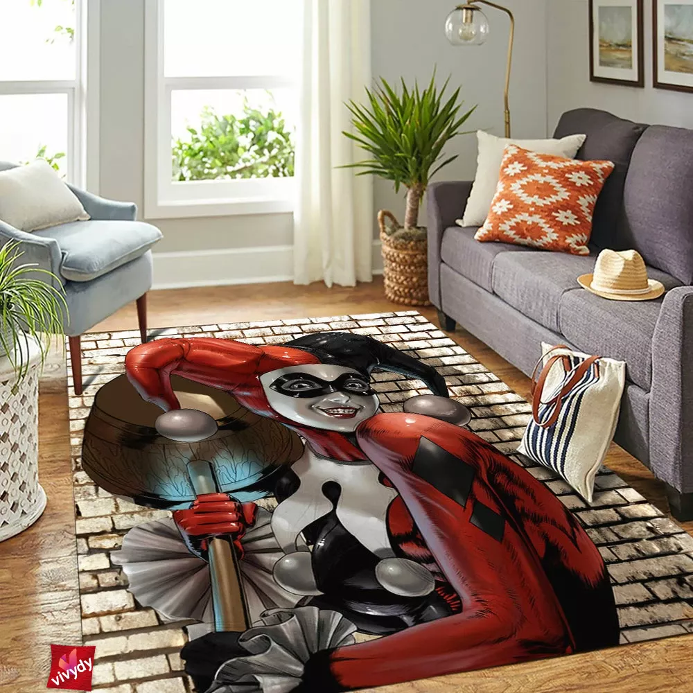 Harley Quinn Rectangle Rug