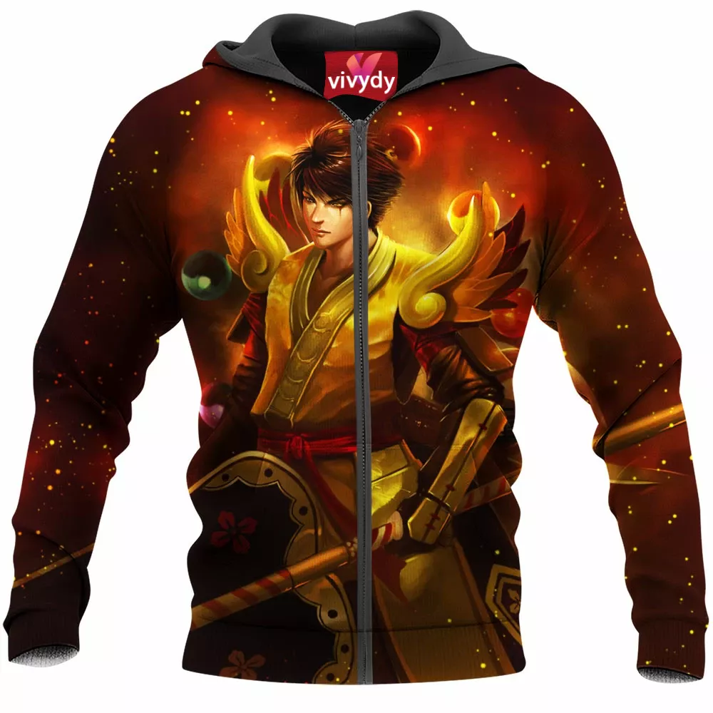 Ninja Saga Zip Hoodie